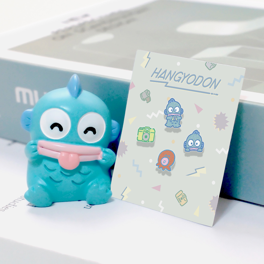 📦訂購 台灣限定 三麗鷗SanrioＸSTORY 故事銀飾 Hangyodon 星球系列 水怪 耳環