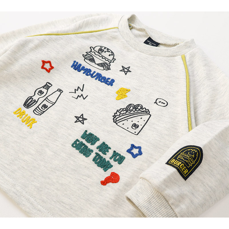 🆕【⭐訂購⭐】🇯🇵日本直送 🌀 日本品牌 #新幹線 #食物  #恐龍 刺繡/印花衛衣［6款選］🌀  [PLJA-0070] [261109]