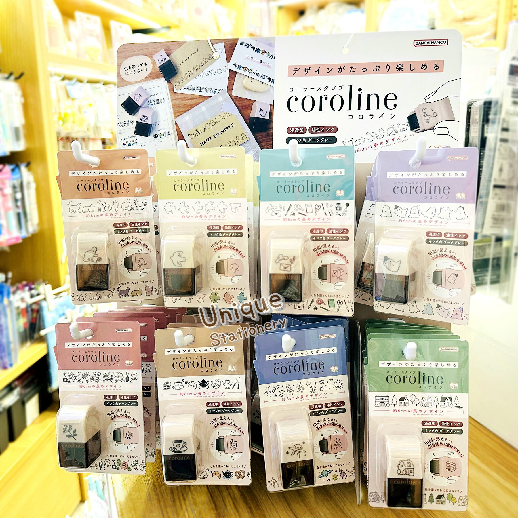 現貨｜Tea Time 茶點食物 Coroline 日版 轆轆 滾輪印章 (S3223477)