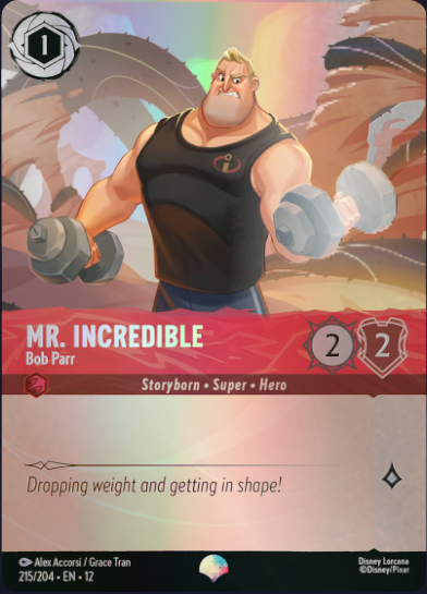 215/204 Mr. Incredible - Bob Parr EP