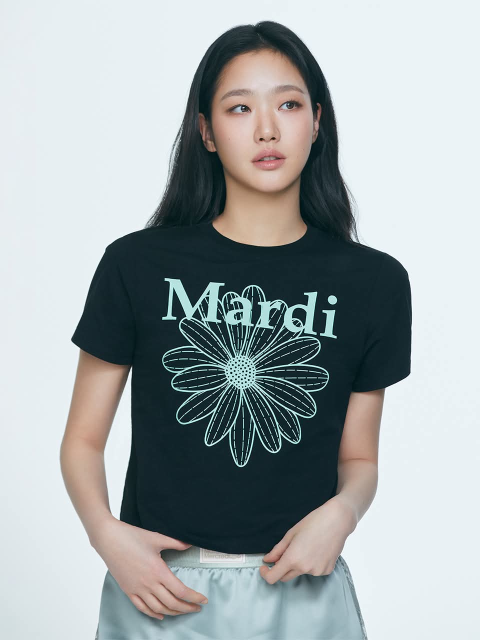MD04 MARDI: Slim Tshirt Flowermardi