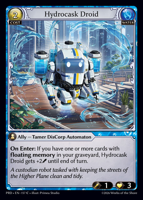 FOIL - Hydrocask Droid / PRD-157 (C)