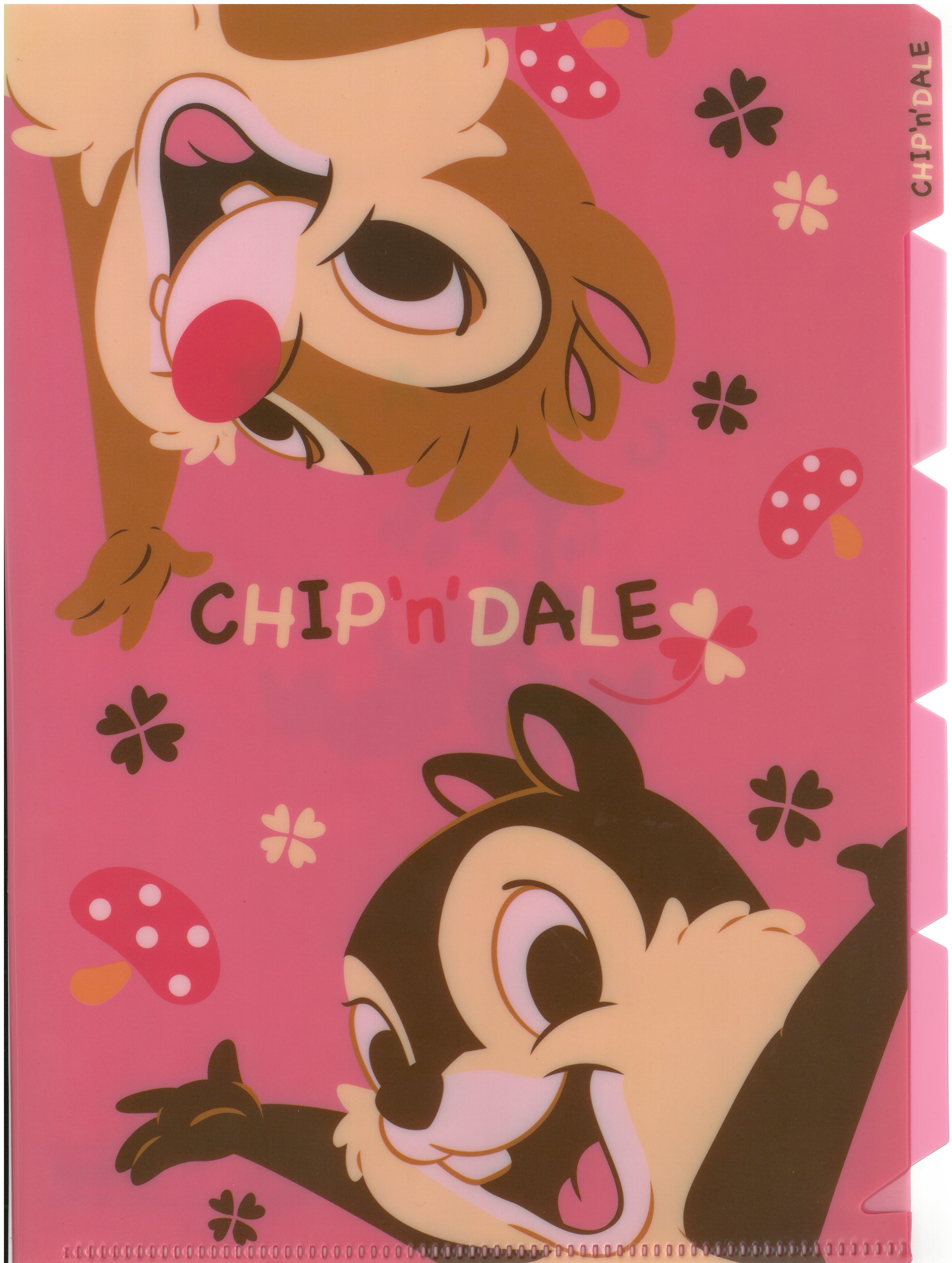 Chip n Dale鋼牙鼠  5分頁文件夾 (S2144301)