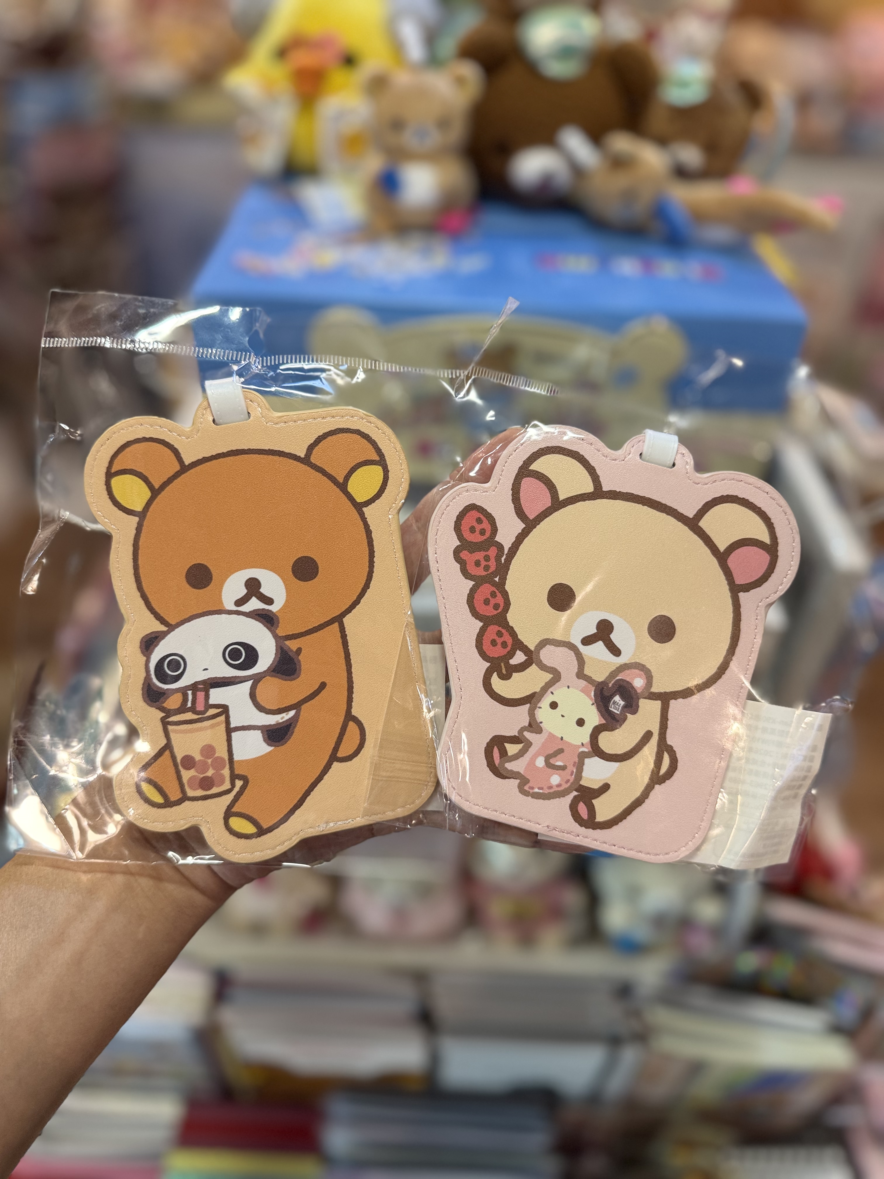 《現貨》全新San-x90週年展台灣限定 Rilakkuma咭套