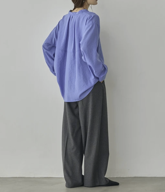 Spunlon 蝴蝶結襯衫  - 2026 流行穿搭  蝴蝶結襯衫 秋冬時尚穿搭 優雅日常 成人休閒 柔軟舒適 易於配搭 日本直送   #JP-I-260054