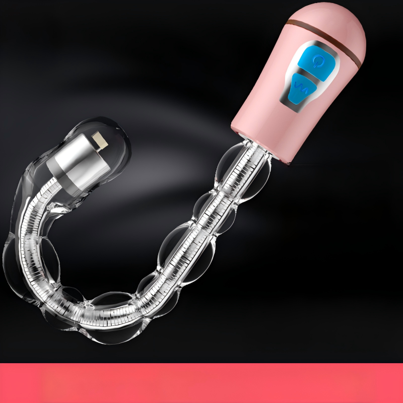 震动拉珠肛塞按摩振动棒女用自慰器具电动后庭情趣成人性用品