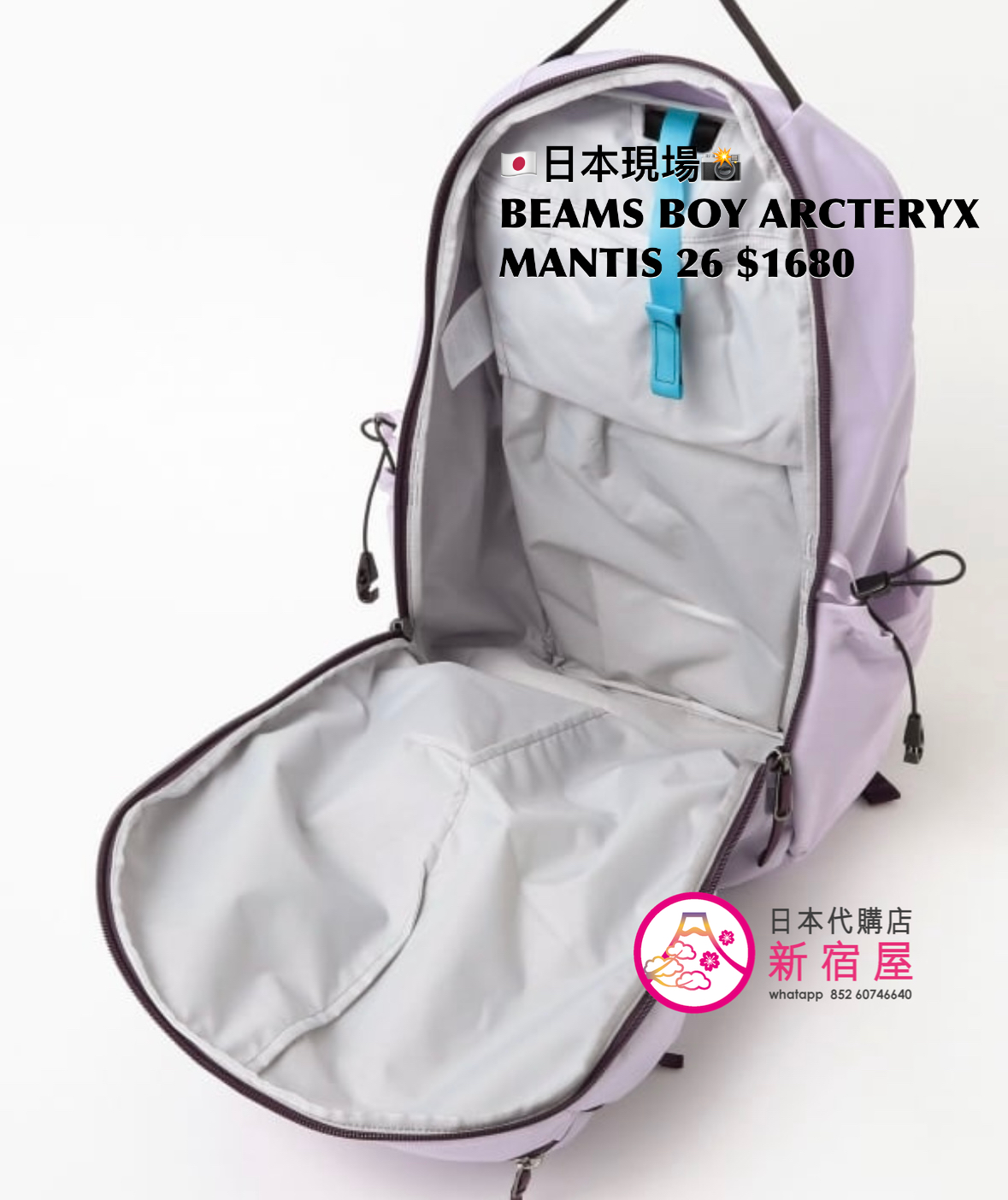BEAMS BOY x ARCTERYX MANTIS 26
