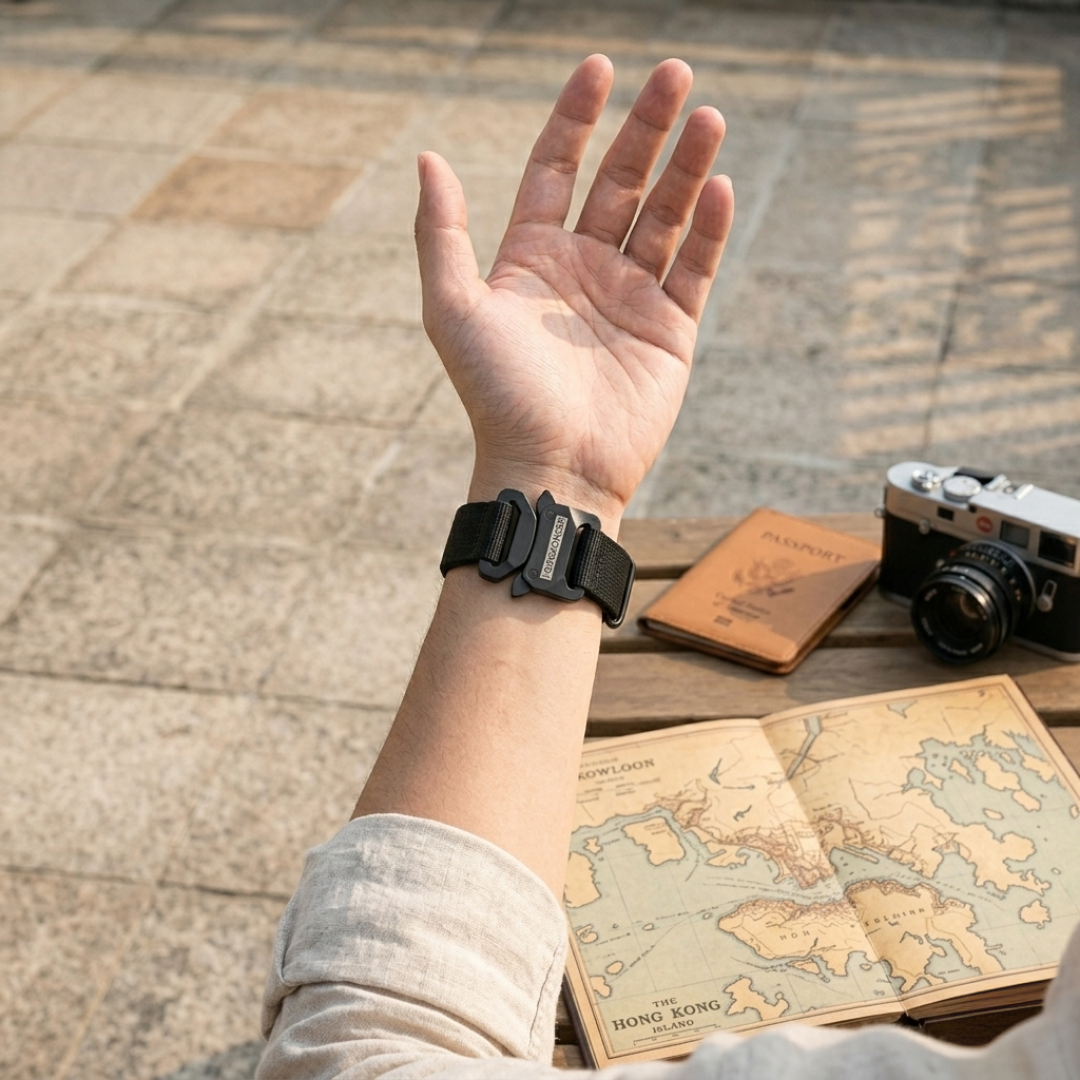 【身份印記】HONGKONGER 快速釋放戰術手帶 (Cobra Style 扣具)