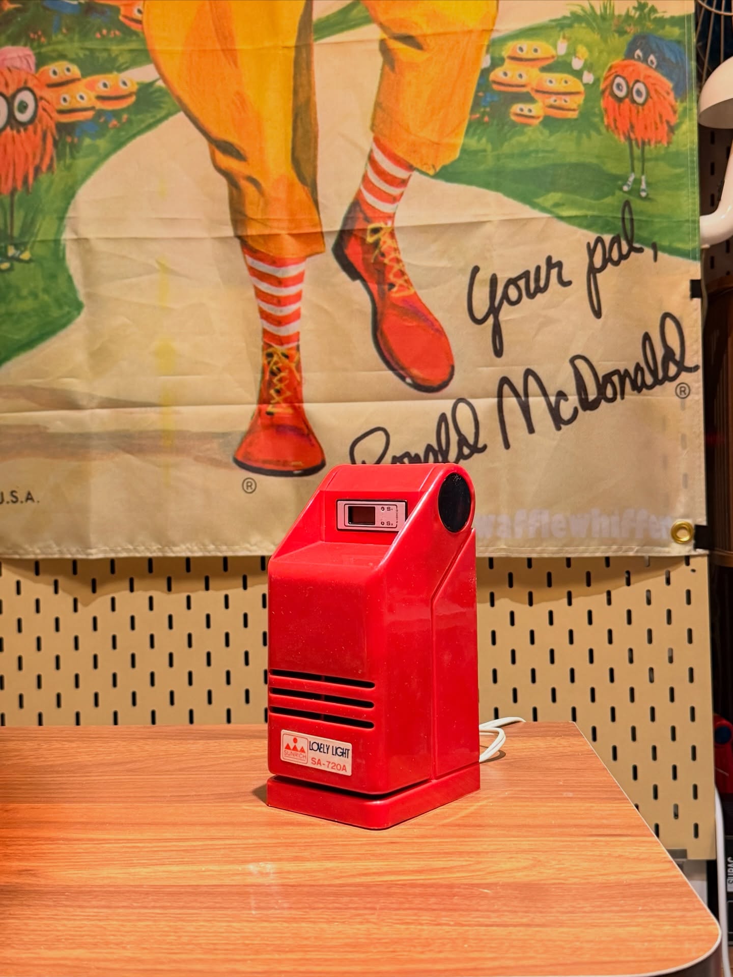 【中古品】SUNRICH “SA-720A” 摺疊式枱燈