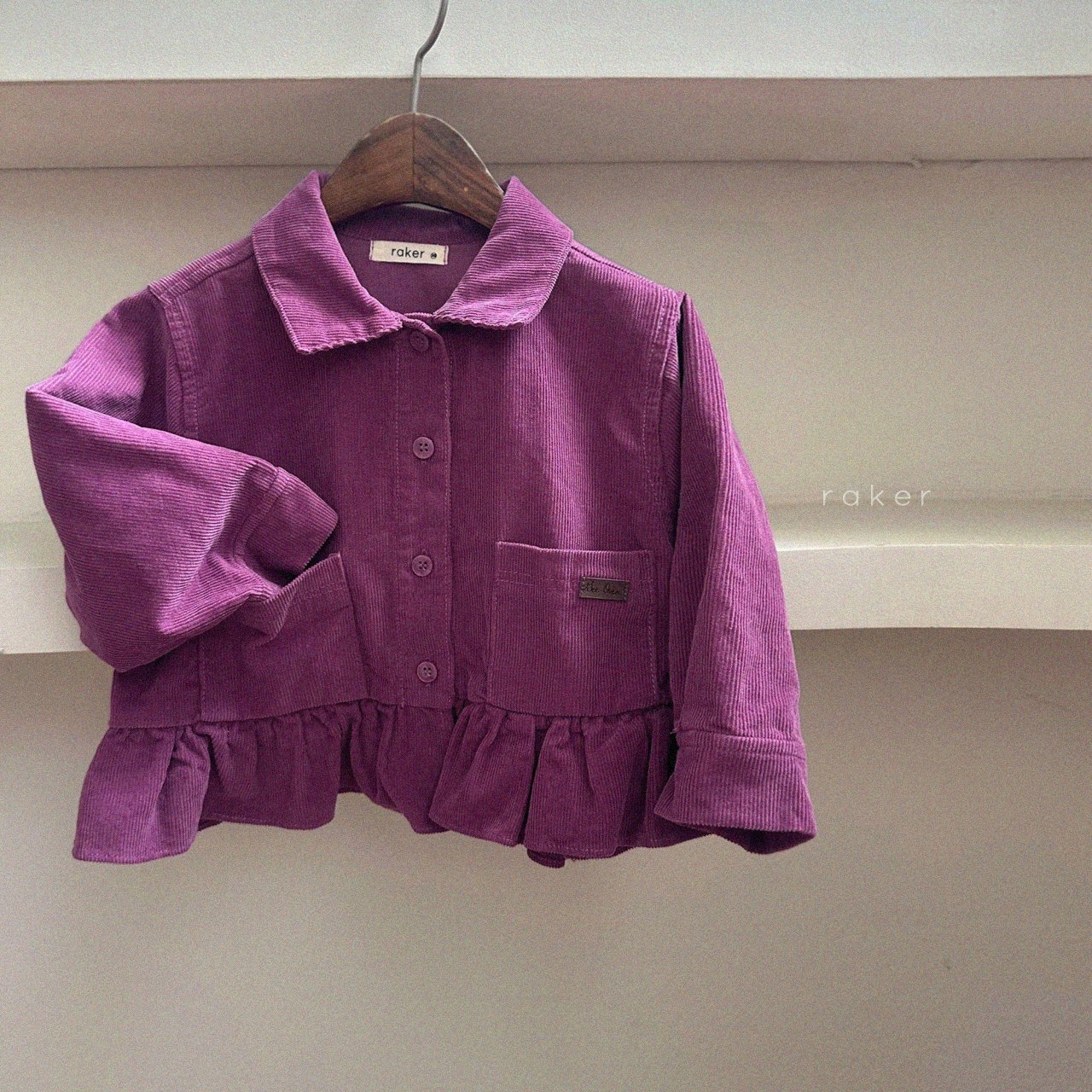 Raker | Ruffled Oversized Shirt