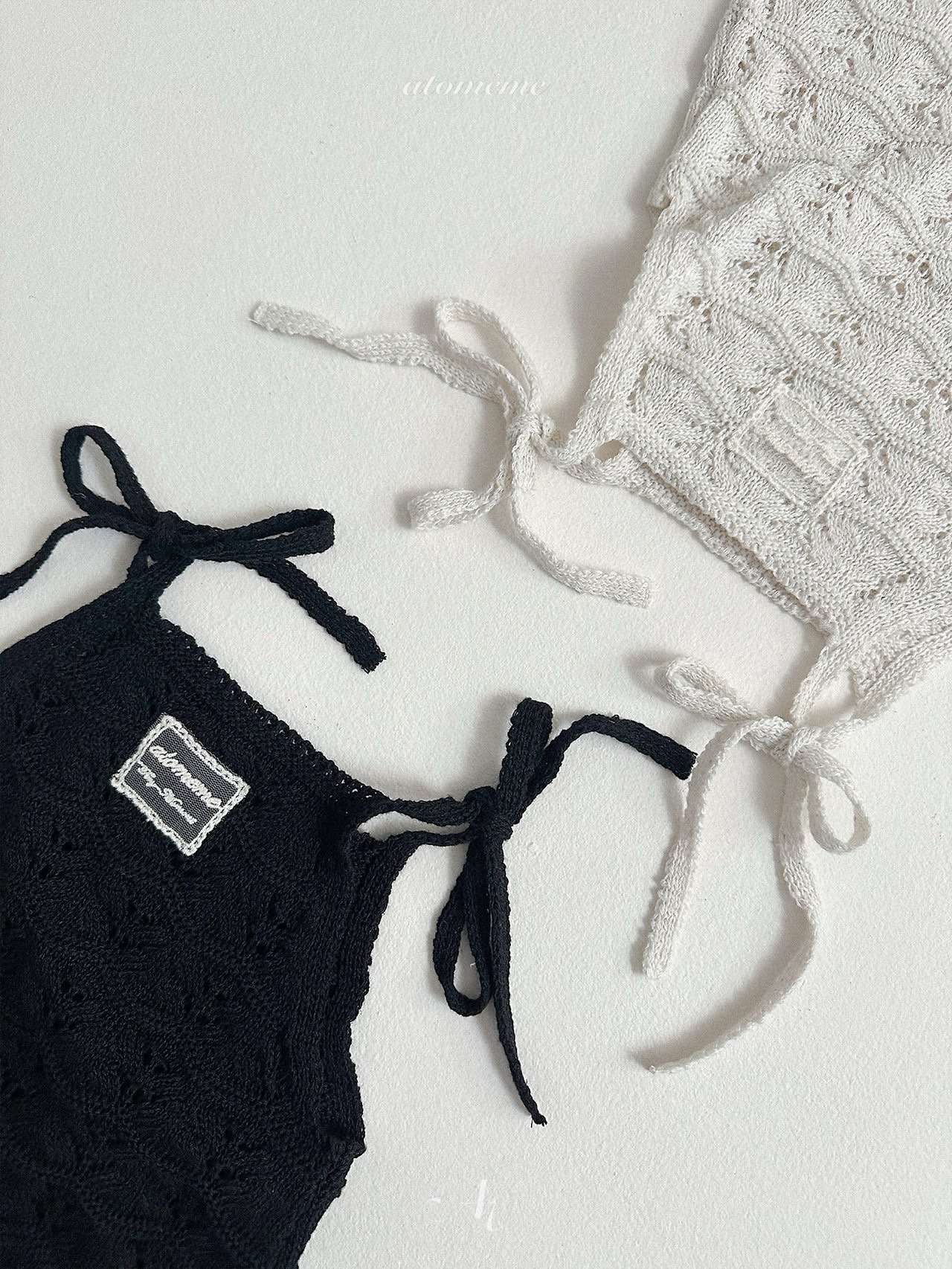 Atomeme | knit ops (Black XL100-110)