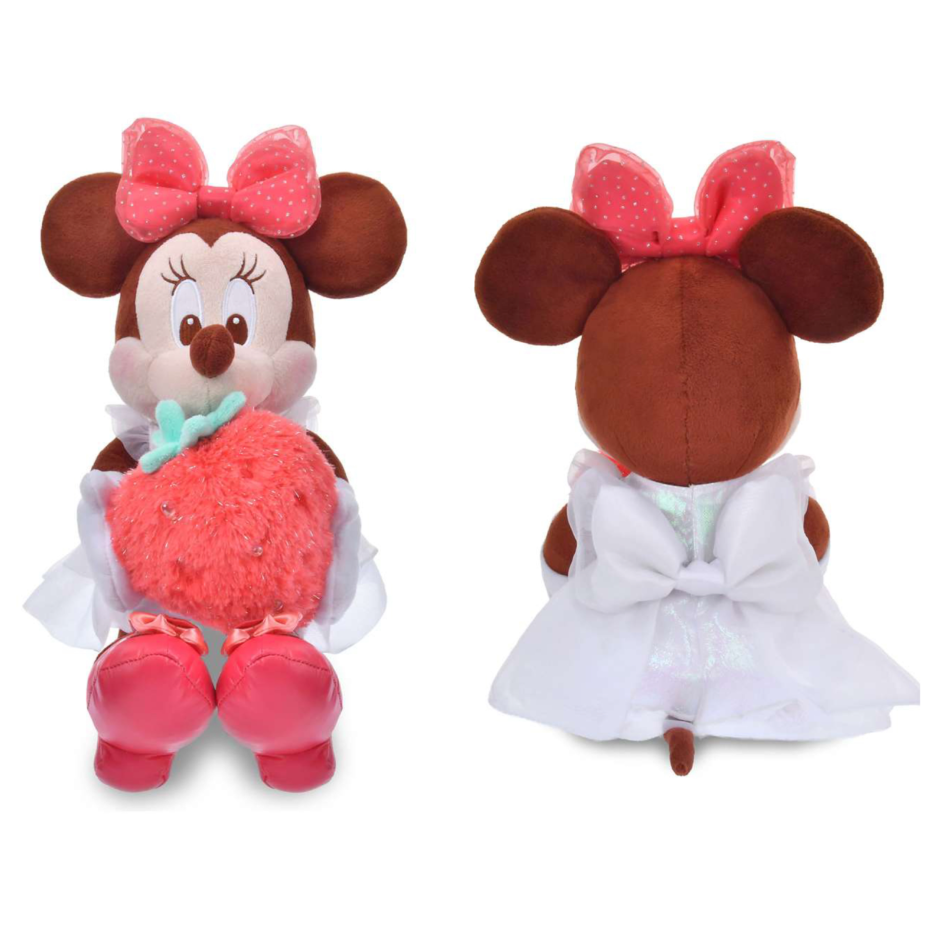 日本預訂📍日本迪士尼GLOSSY FRUITS系列 - 米妮/Marie草莓公仔/吊飾 27/1日本開售