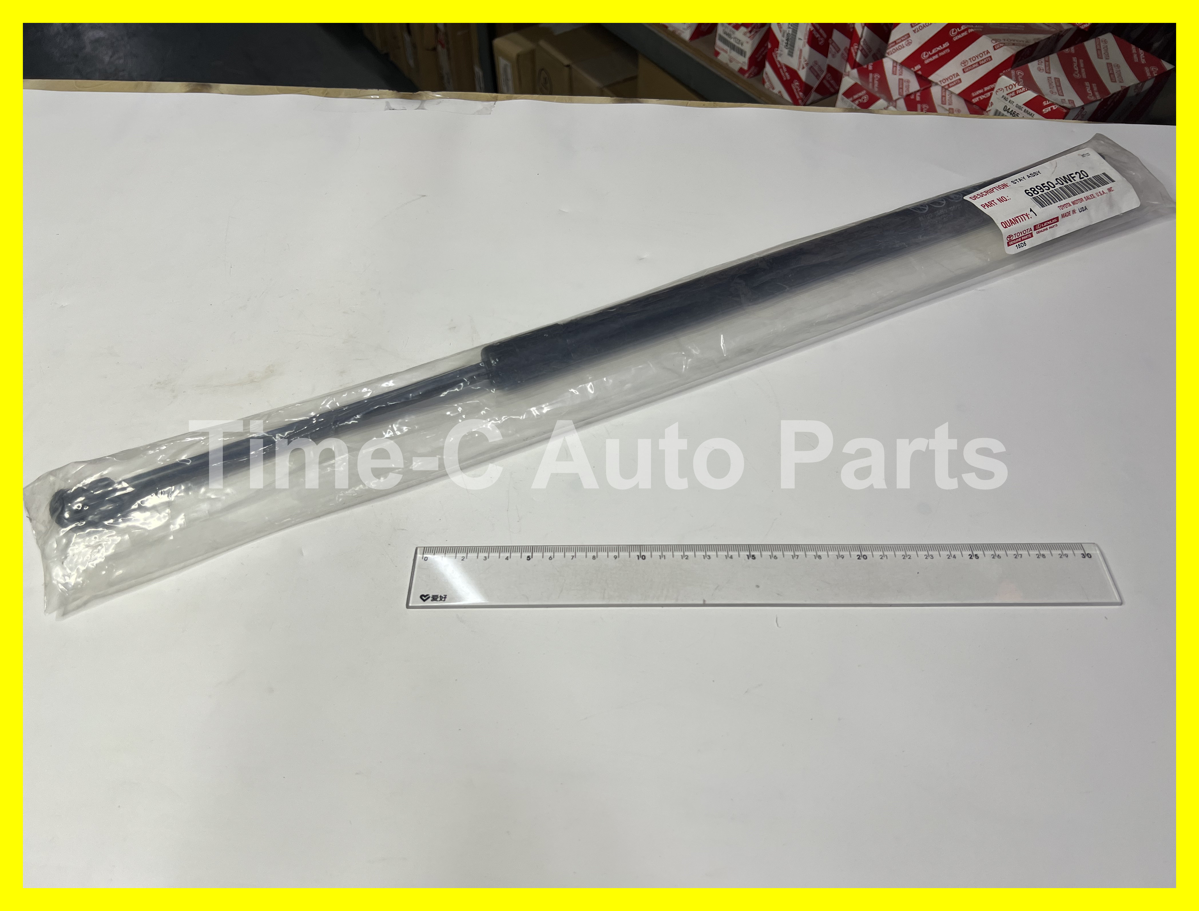 尾門撐(右) 68950-0WF20 - Toyota Noah Voxy 80系