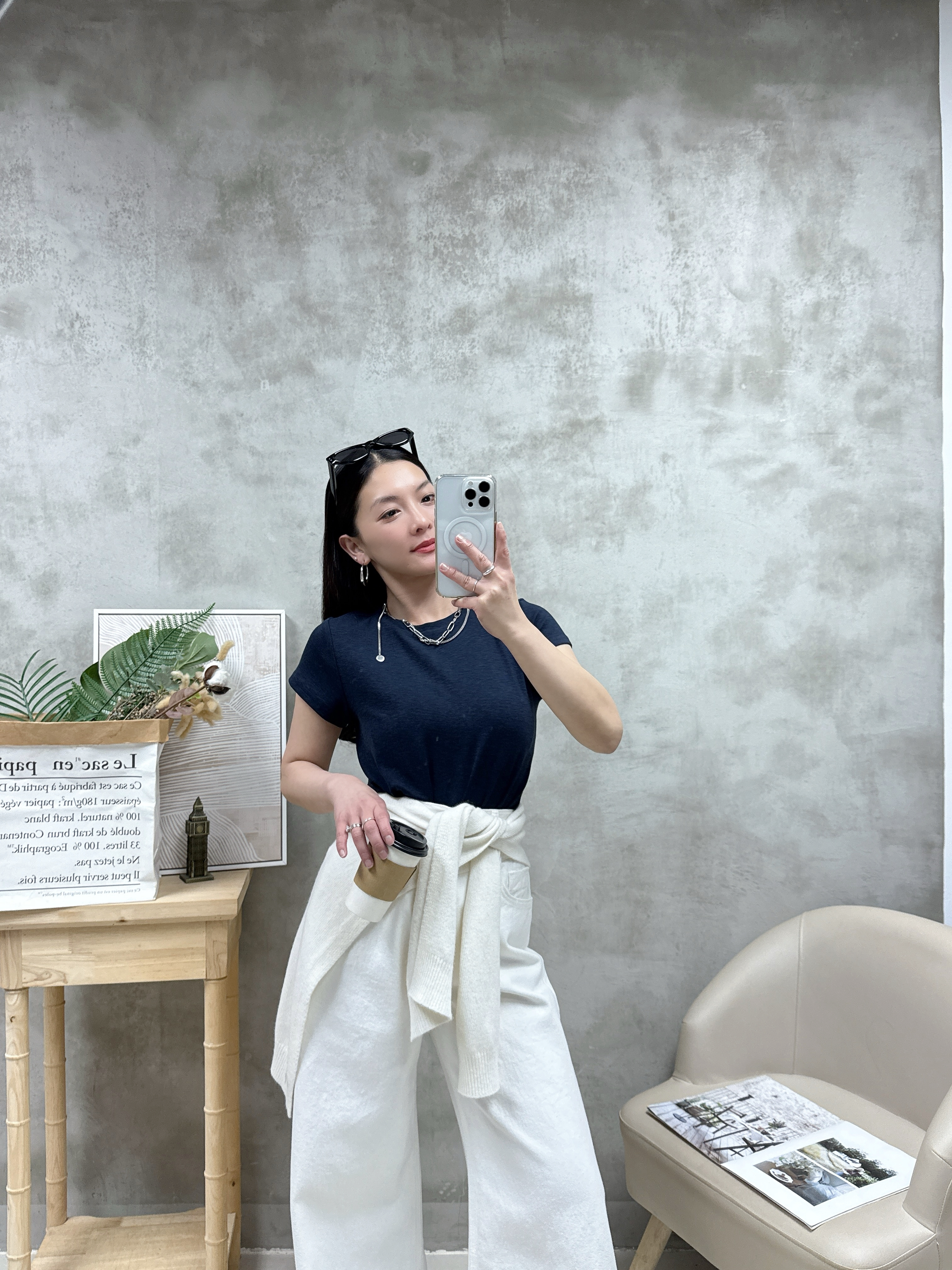 後骨凈色Tee（新版）