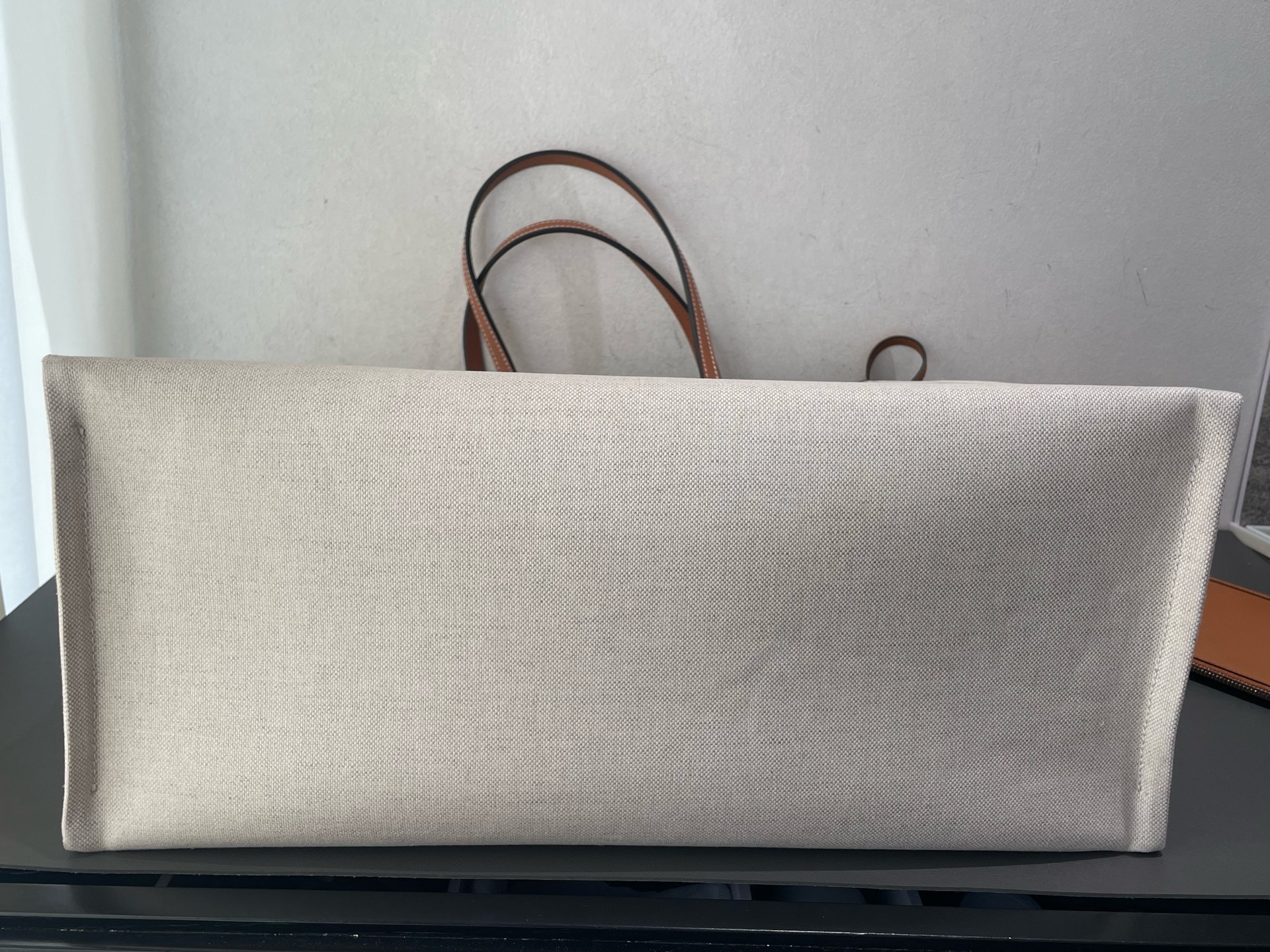 ［預訂貨品］GUCCI米白色帆布雙面tote bag