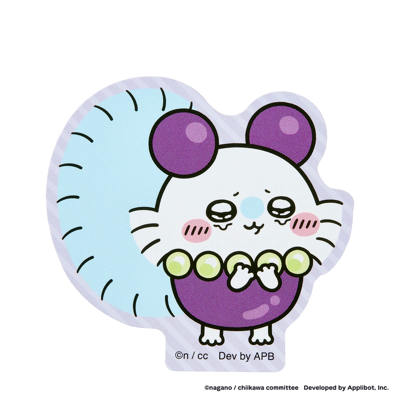 日本 Chiikawa Pocket 水果款 手機貼紙