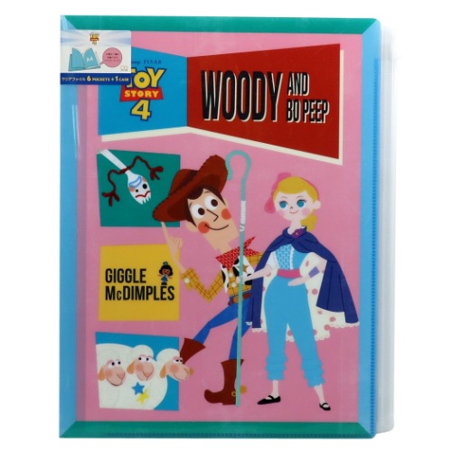 Toy Story/Woody 拉鍊6入文件夾 PM5 TS (S2123916)