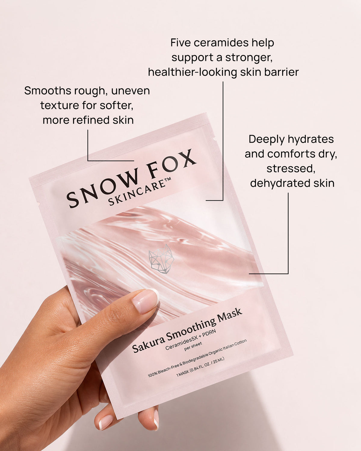 Snow Fox 櫻花 PDRN 嫩滑肌面膜