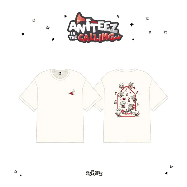 ATEEZ - [ANITEEZ IN THE CALLING] T-SHIRT - CREAM - L