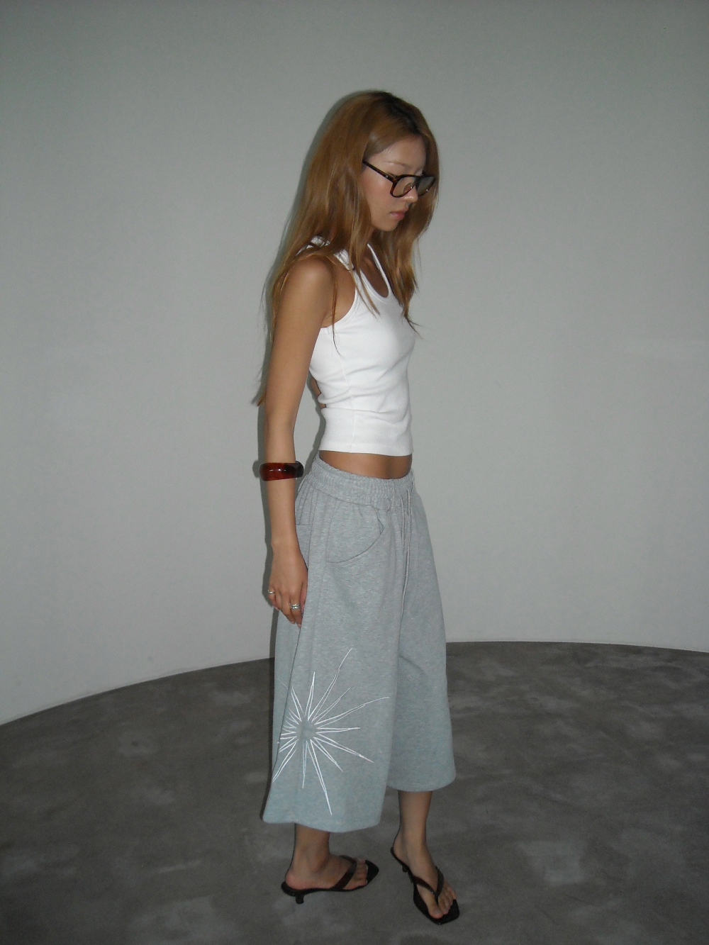 Graphic Star Bermuda Shorts