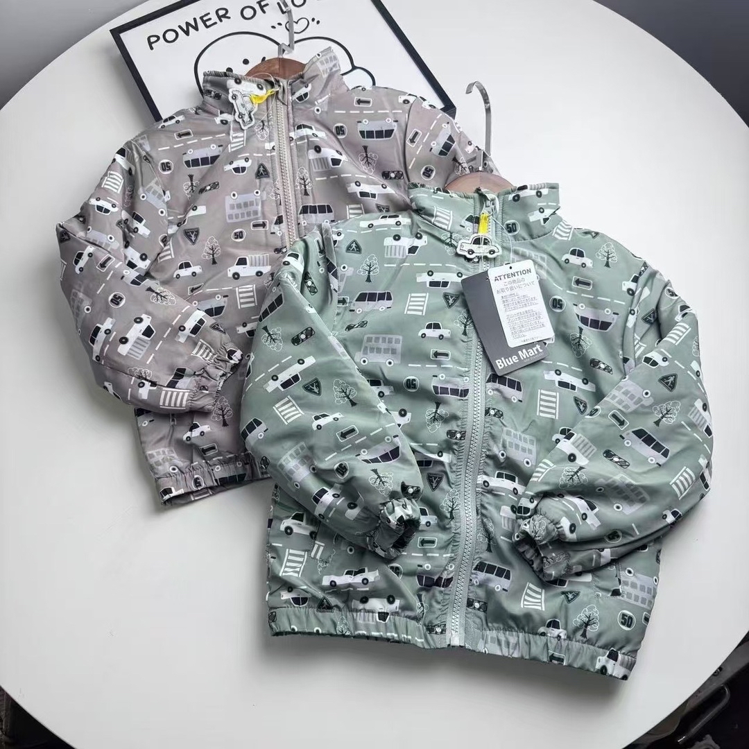 B0089 汽車加厚風褸 