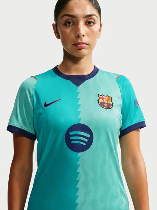 Nike Barcelona 巴塞羅拿 2026-27 三客女裝球迷版球衣 (可加印字章) 