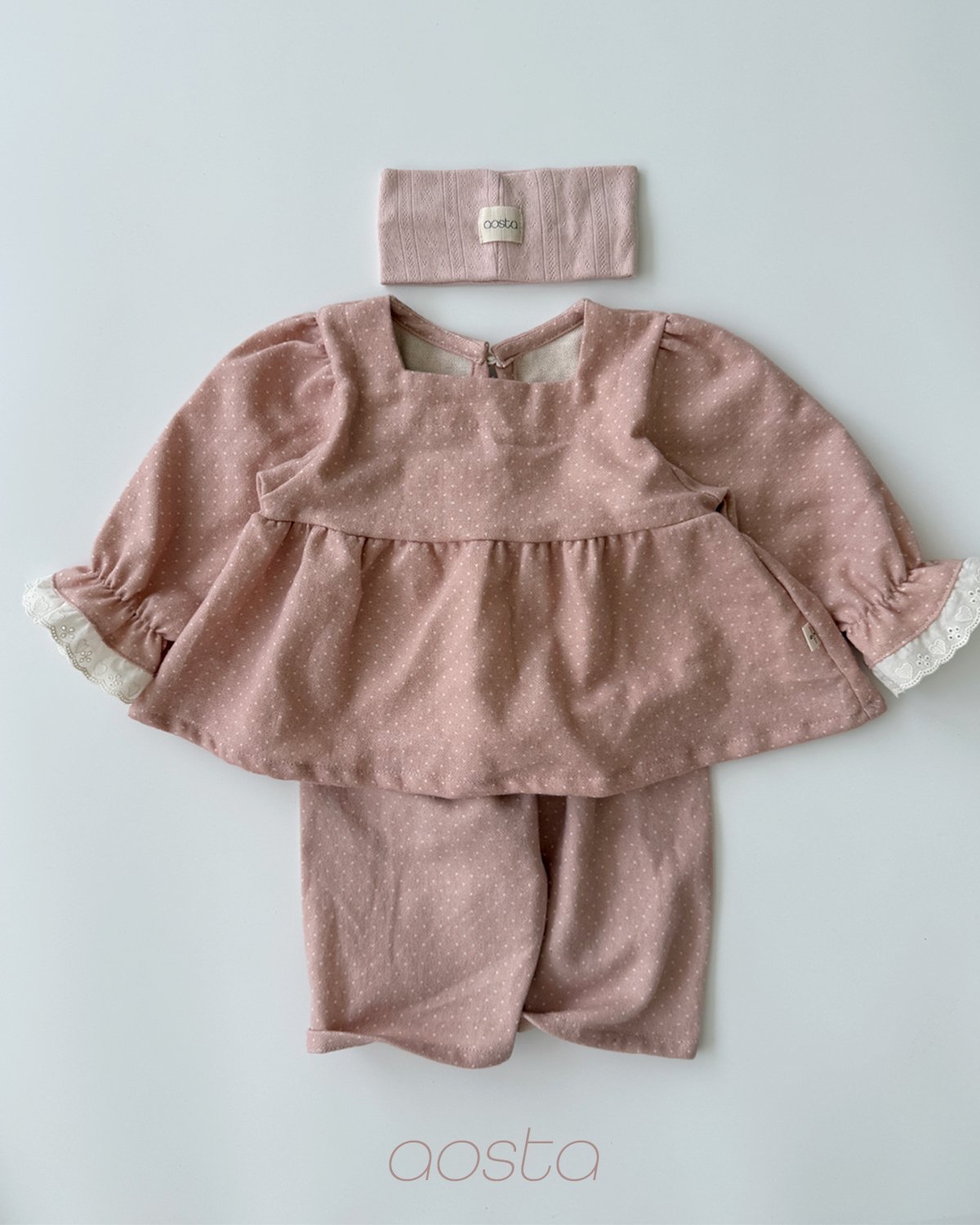 Aosta | [Milk Dot Blouse]
