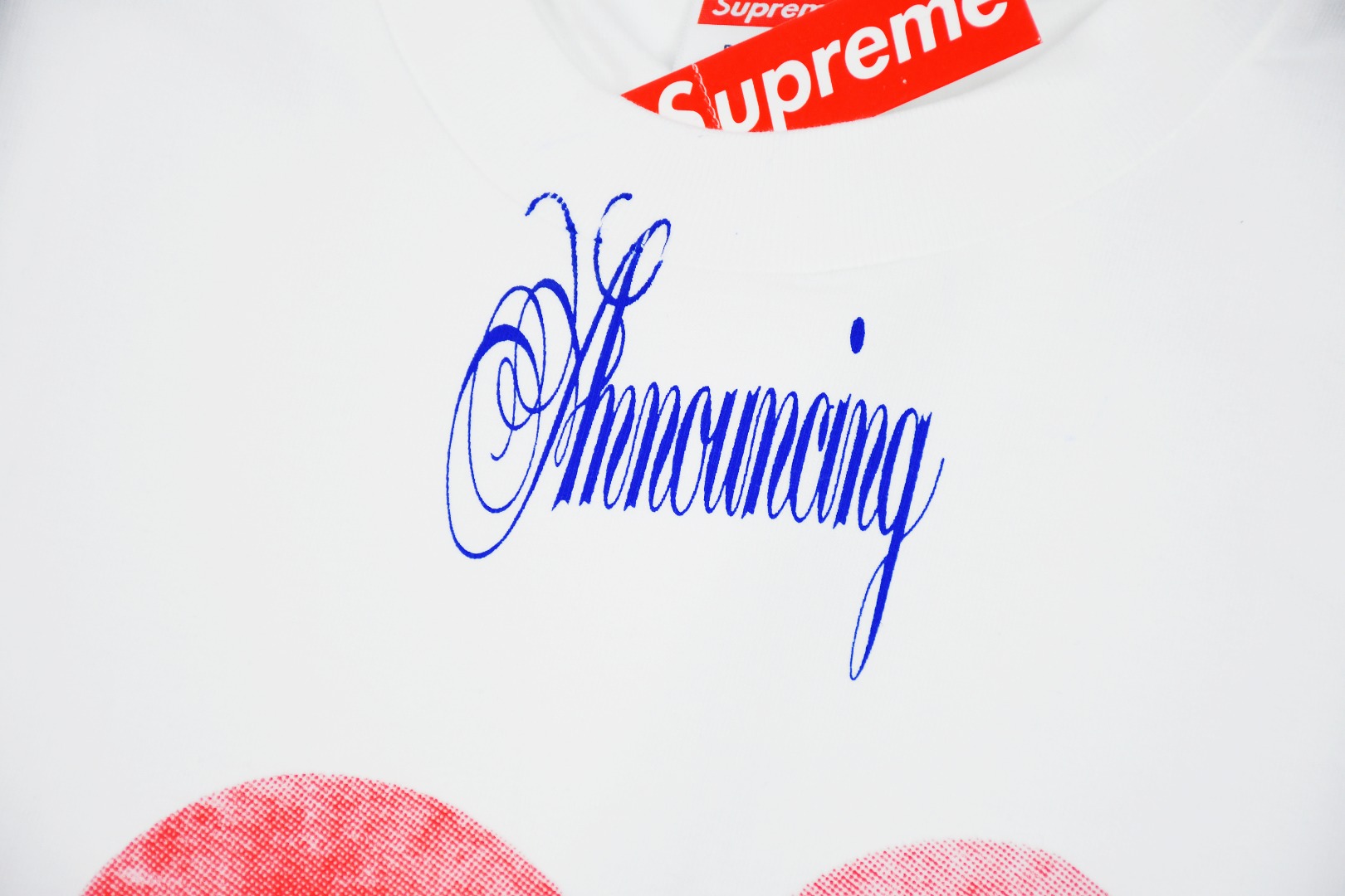 Supreme Announcing Tee