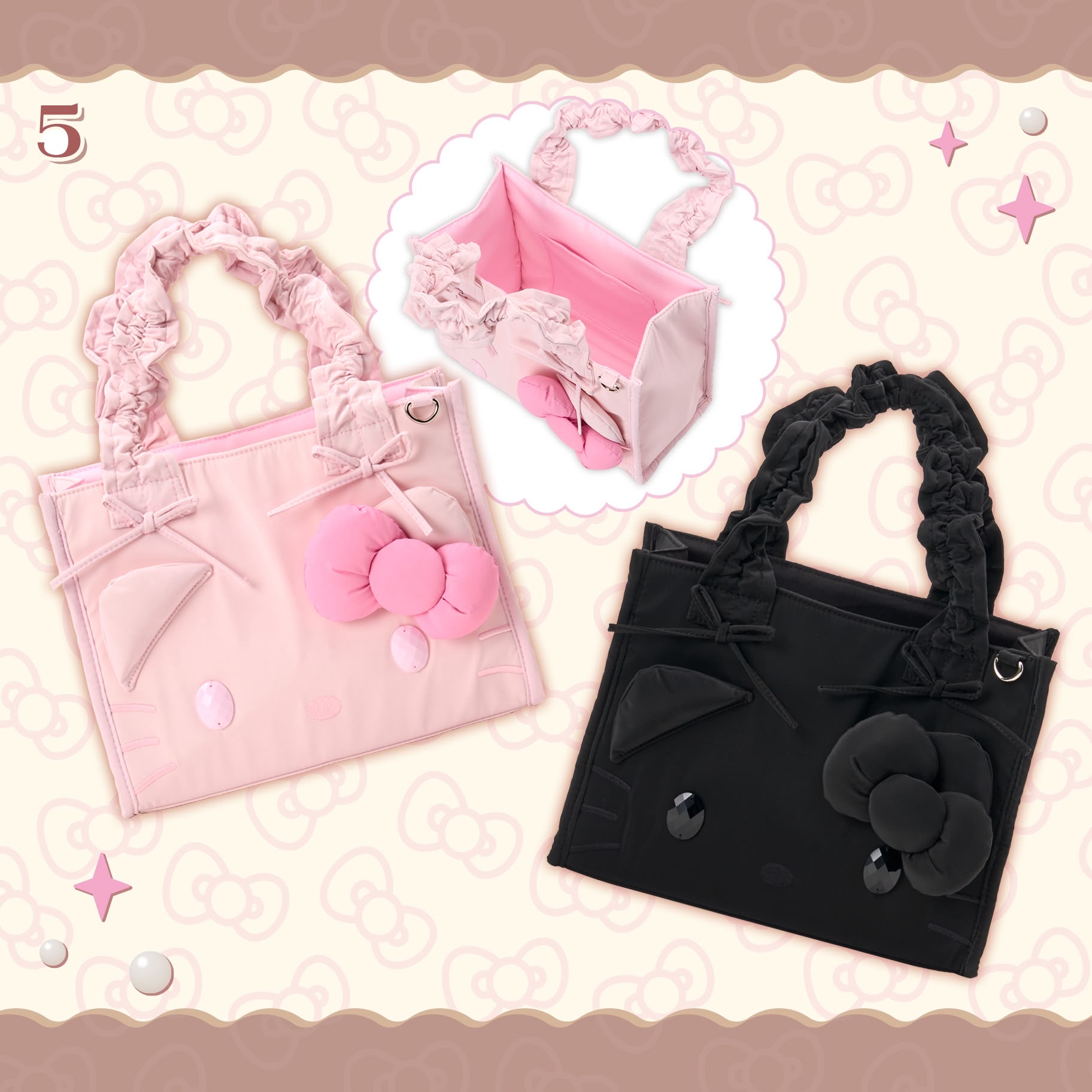 日本直送Hello Kitty生日系列手挽袋