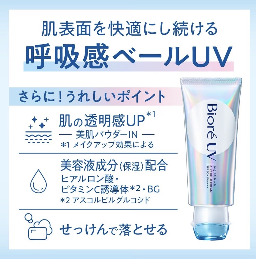 Biore 碧柔 UV Aqua Rich 防曬花香 SPF50