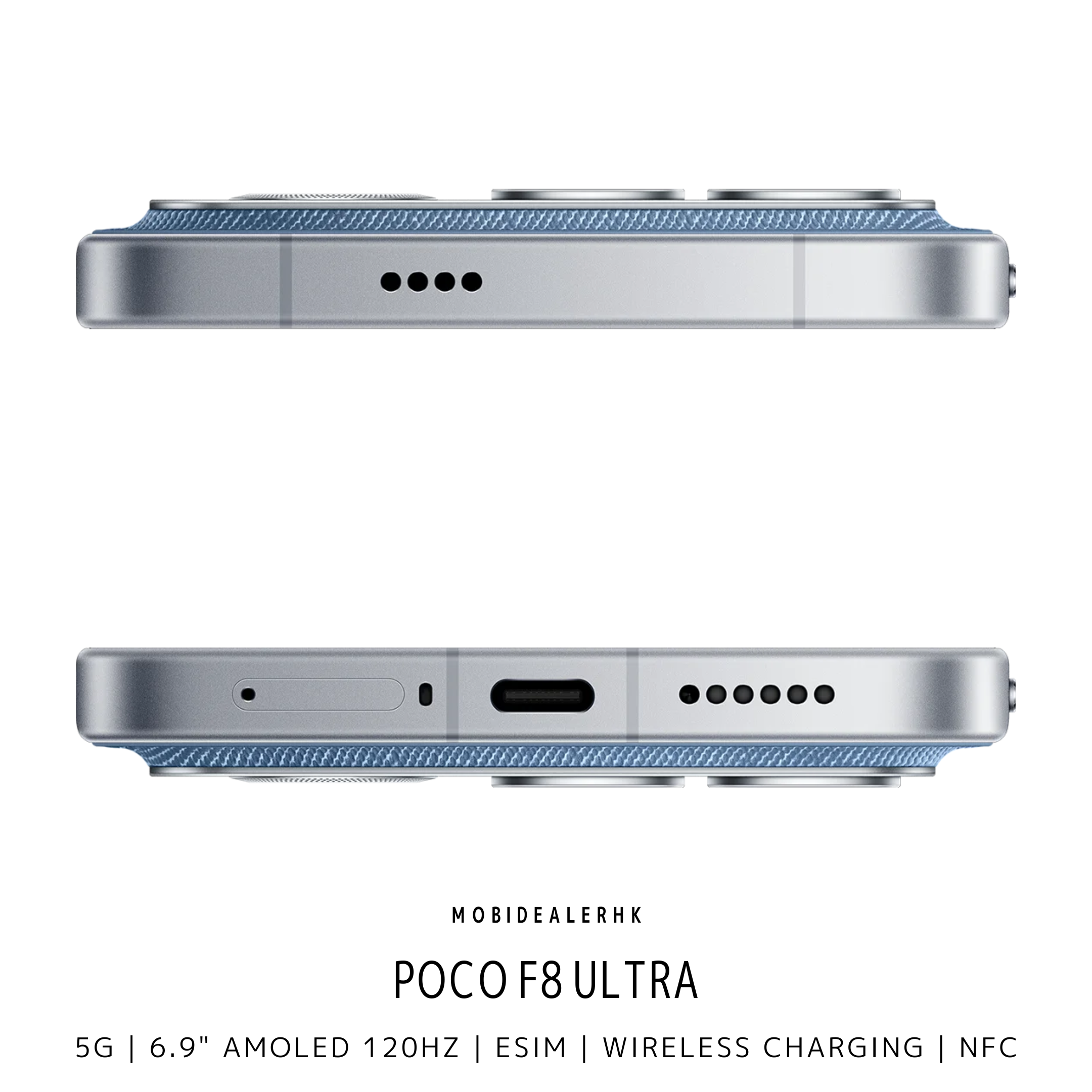 Poco F8 Ultra | 5G | 智能手機 | Snapdragon 8 Elite Gen5 | 潛望式遠攝鏡頭 | 100W快充 | IP68防水