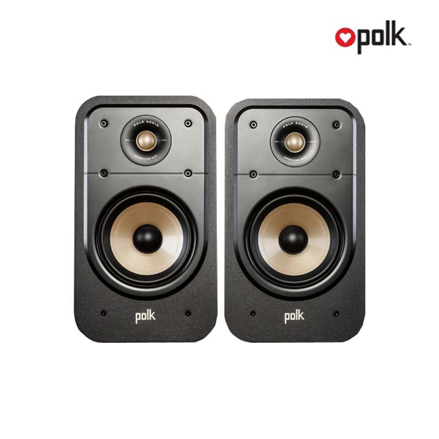 Polk Audio Signature Elite ES20 High-Quality Bookshelf Speakers (Pair)