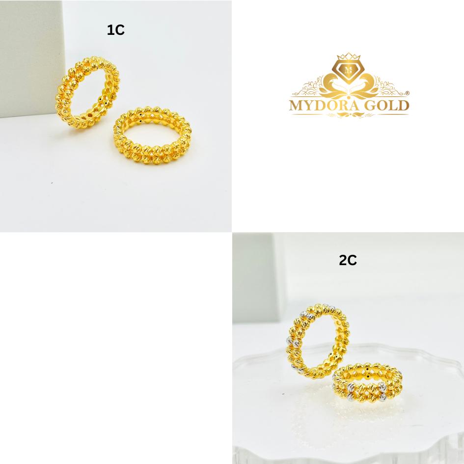 MYDORA Cincin Boba Italian 2 Line (5G) l EMAS 916/22K