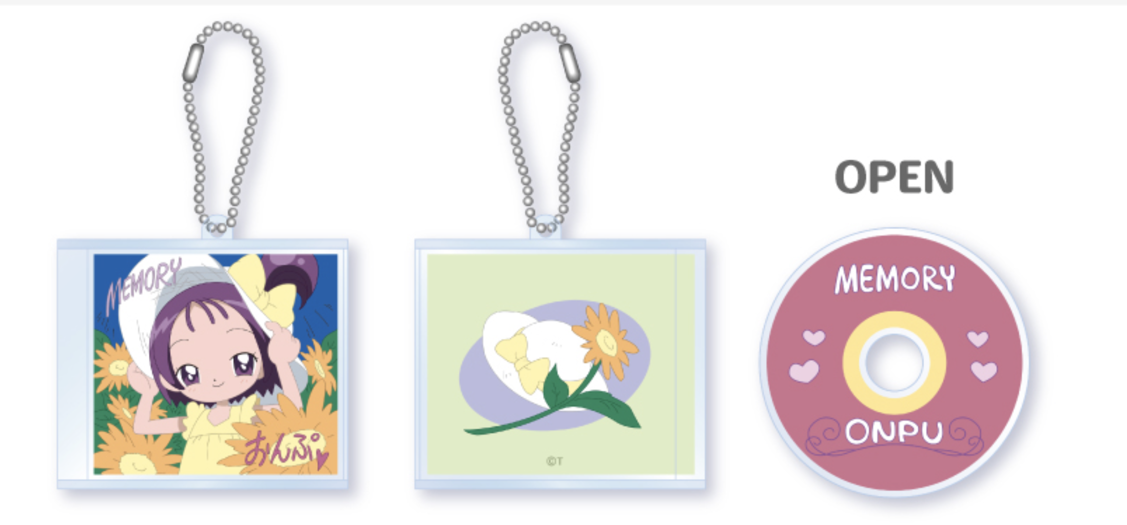 《Pre-Order》CD風 Keyring｜小魔女DoReMi MAHO堂(26D77-P)