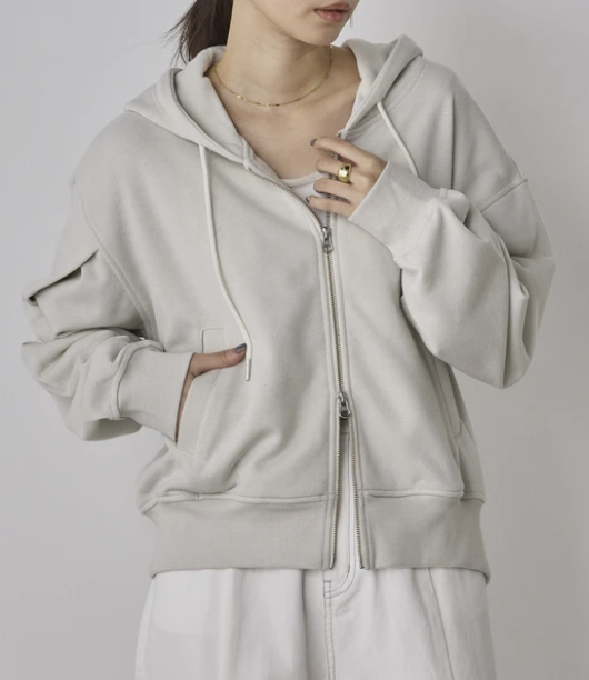 雙拉鍊連帽外套 - 2026 流行穿搭  運動外套 春夏秋時尚穿搭 成人休閒 日常穿搭 易於配搭 日本直送   #JP-I-260006