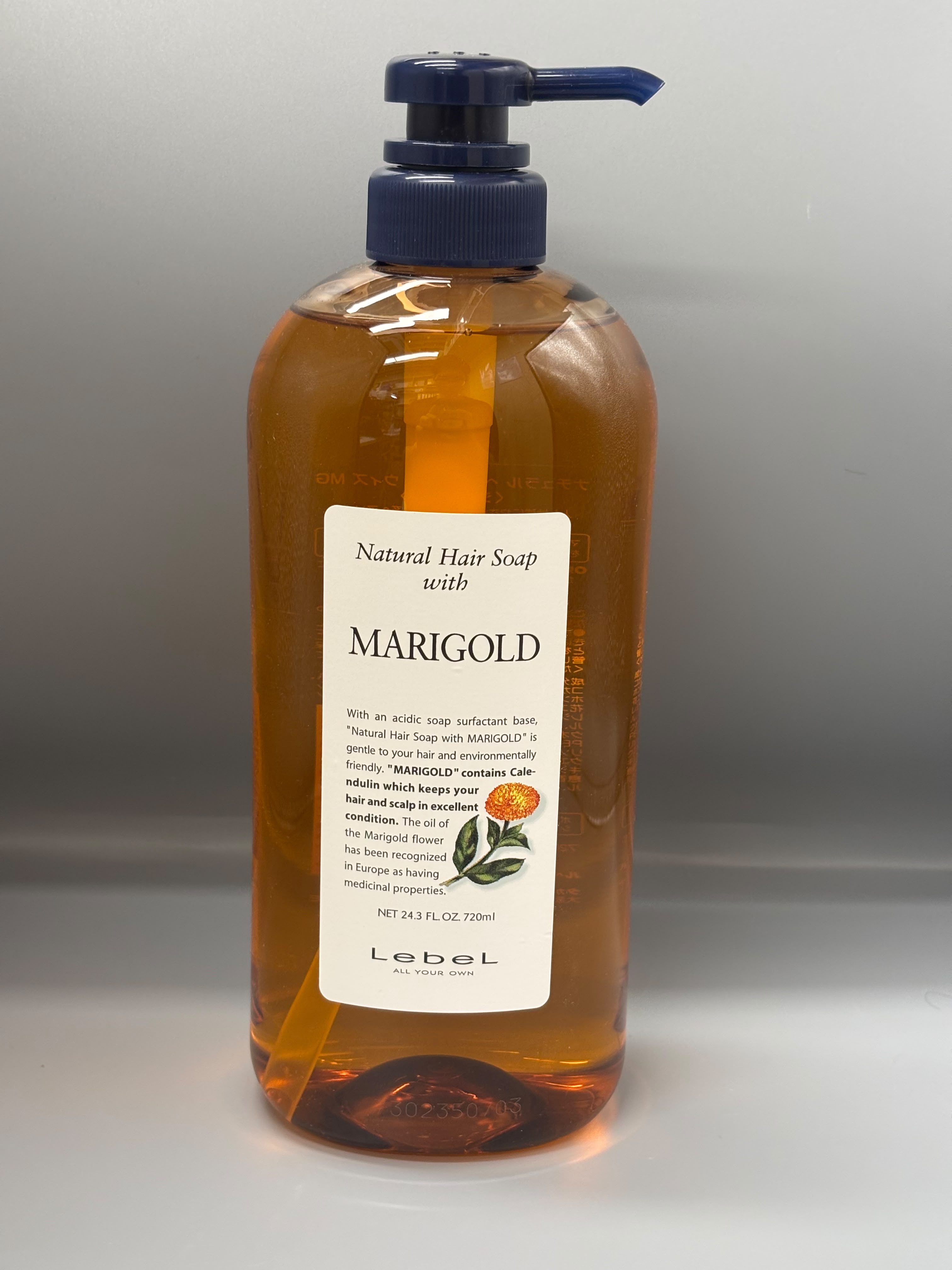 LebeL Natural Hair Soap with Marigold 金盞花平衡控油洗髮露（720ml）