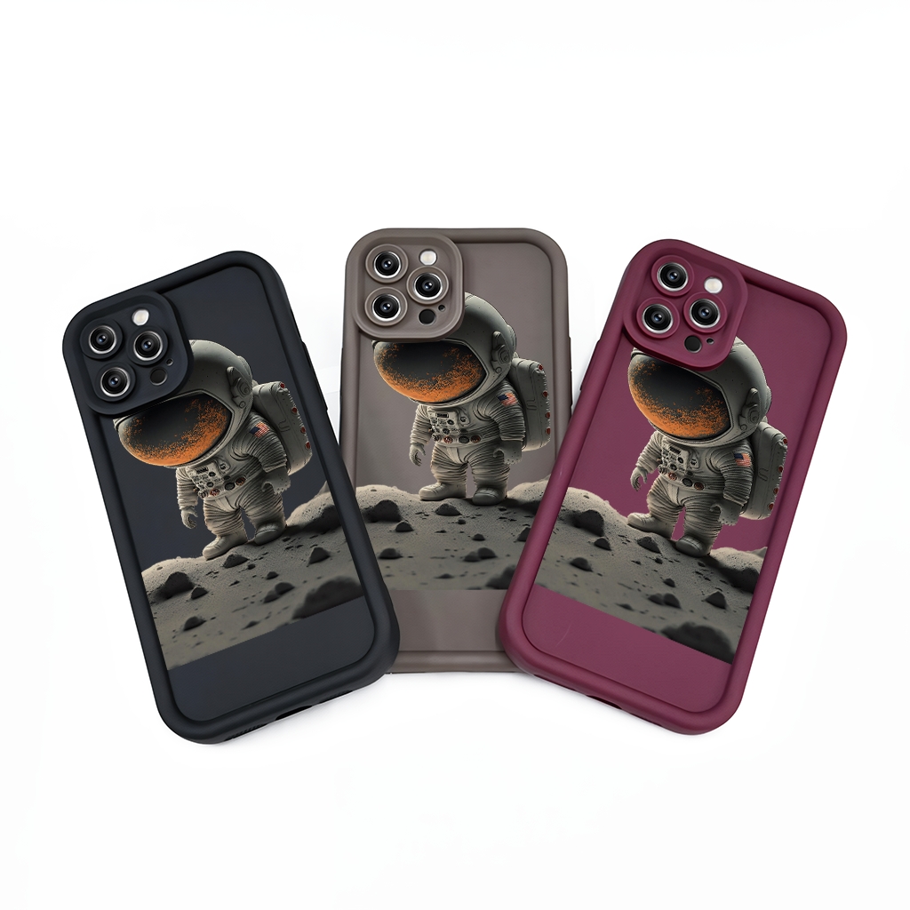 TPU DESIGN CASE PHONE FOR SAMSUNG - DESIGN ASTRONAUT B