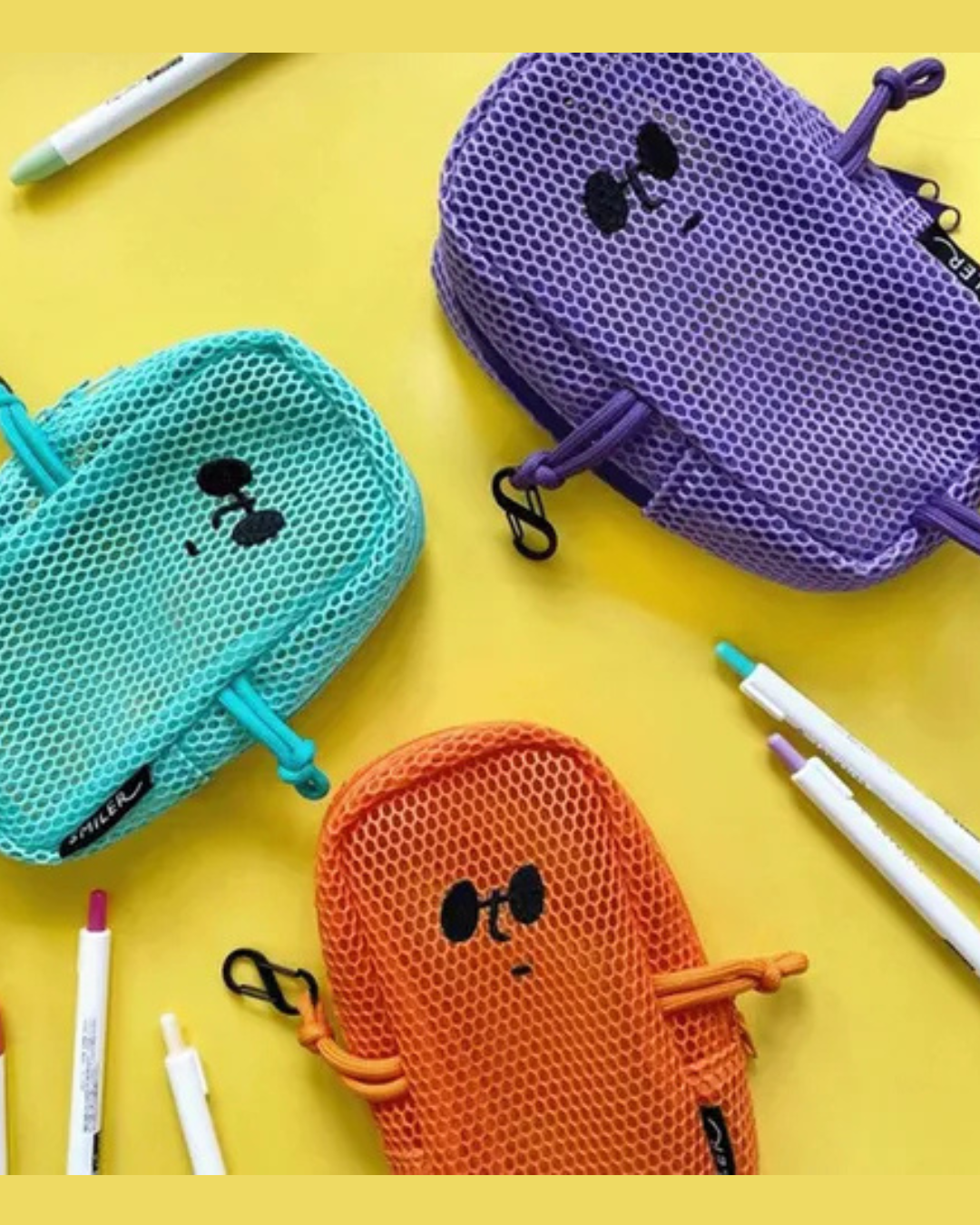 日本代購【日本直送 🌟 2026必入新品 日本直送 SMILER 招牌 Buddy 君網面小包 SMILER MESH BADDY BAG 】