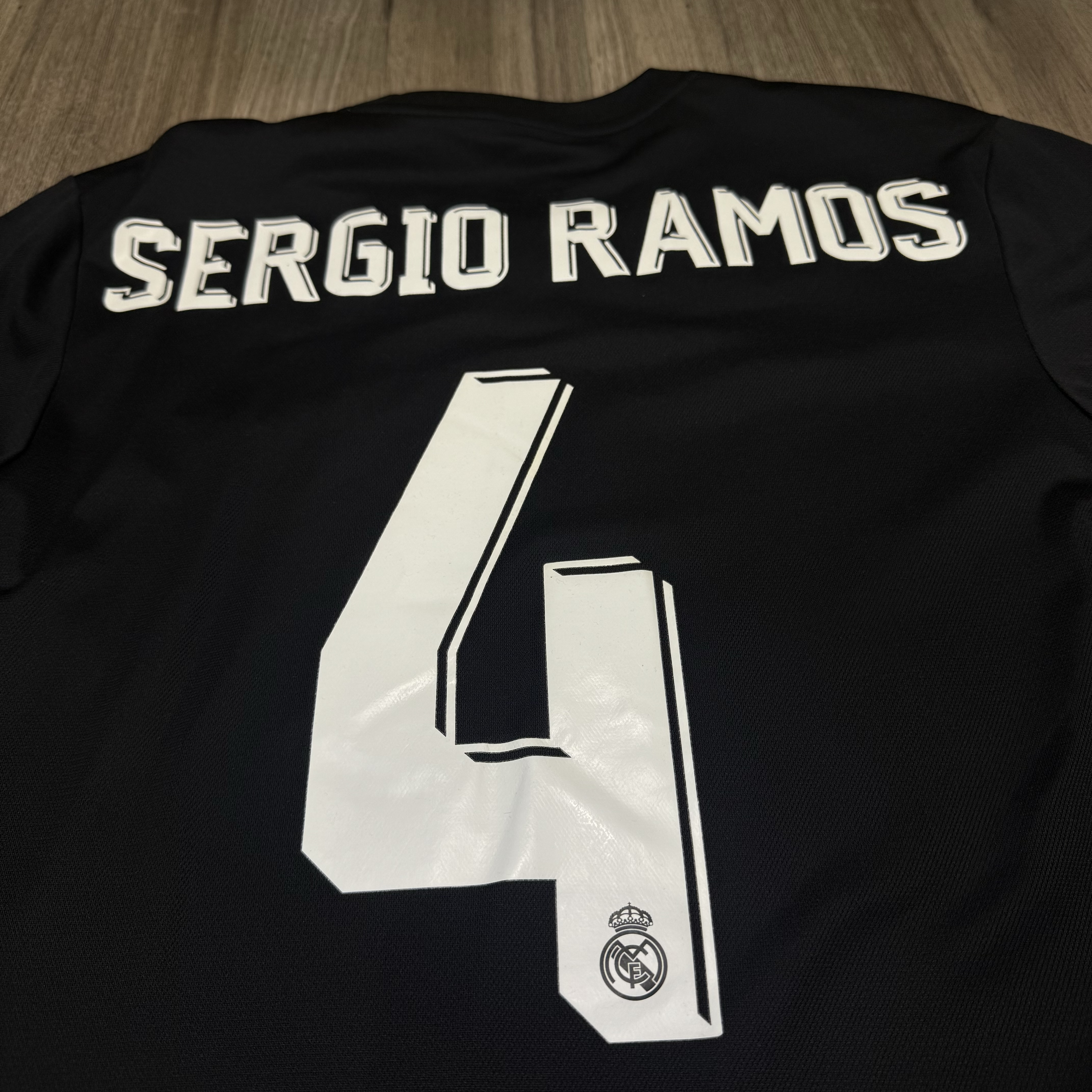 Real Madrid 17/18 away shirt #4 Sergio Ramos