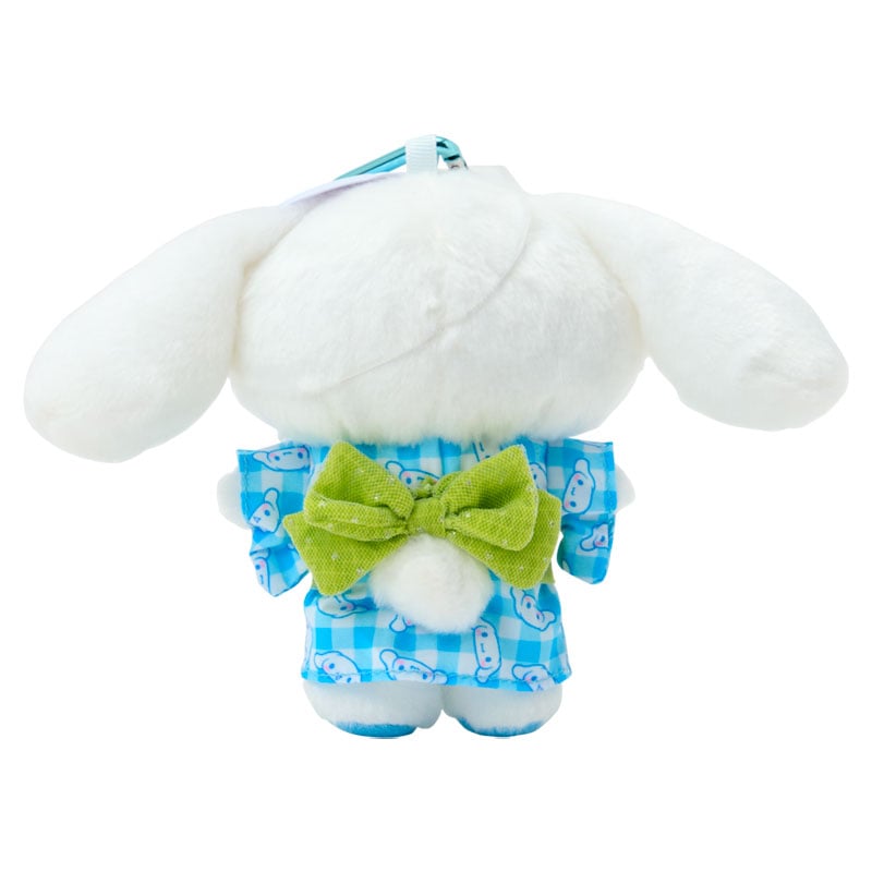 現貨｜Sanrio Cinnamoroll 玉桂狗 夏日祭典系列 日版 吊飾 毛公仔 連心形扣 (04188-2)