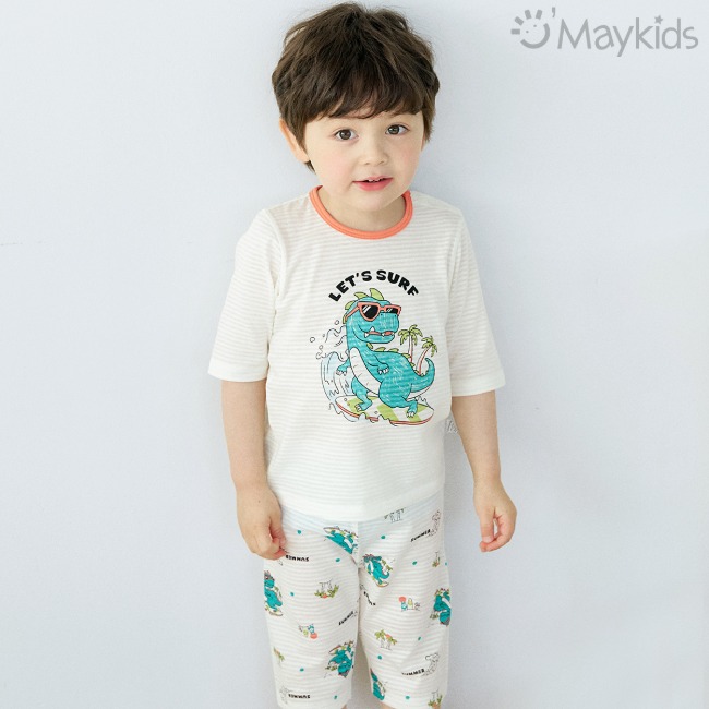 Maykids 7分袖家居服 (衝浪者)