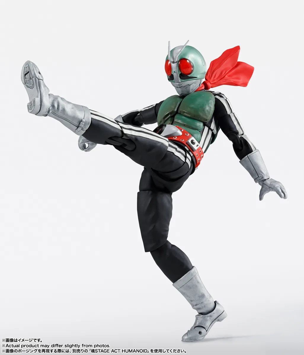 (預訂訂金 $200) (總價 $484) Bandai S.H.Figuarts (真骨彫製法) 幪面超人 新1號 (榮光之昭和騎士) (行版) SHF (Shinkoccou Seihou) Kamen Rider New 1