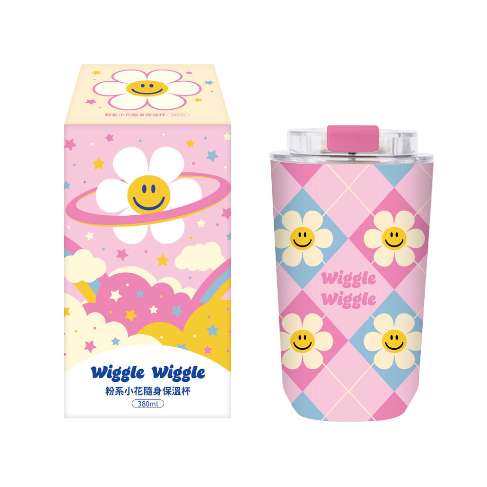 【台灣】 Wiggle Wiggle 隨身保溫杯 380ml