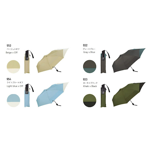 日本 Wpc. Unisex Back Protect 延伸摺疊雨傘