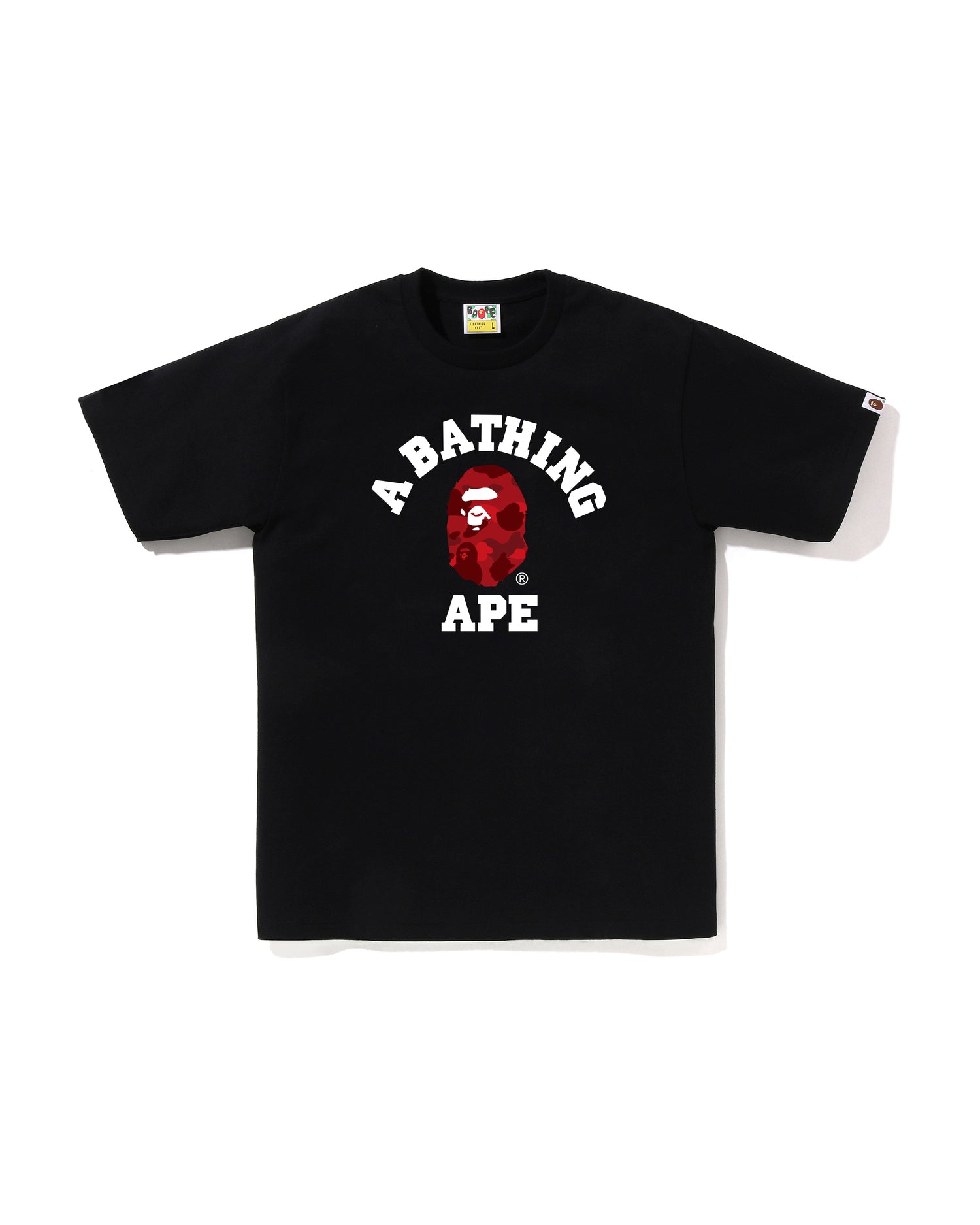 BAPE Color Camo College Tee