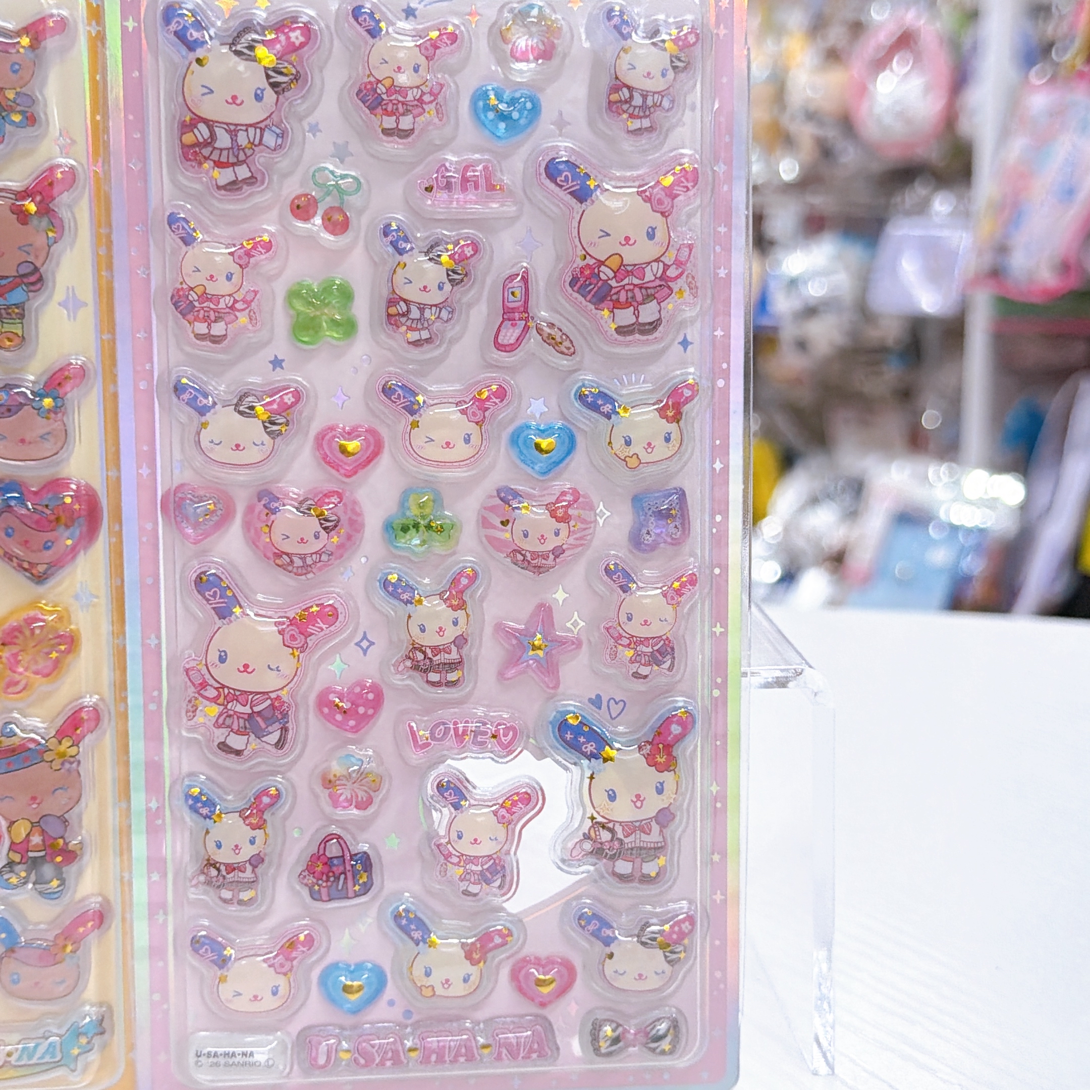 日本直送usahana pop seal 貼紙