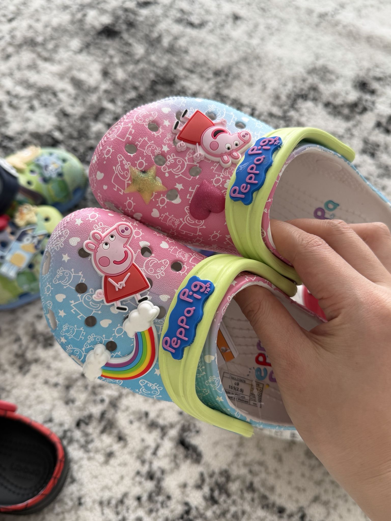 預訂款～廠單 crocs洞洞拖鞋-（最後有尺碼表只供已預訂之客人付款）