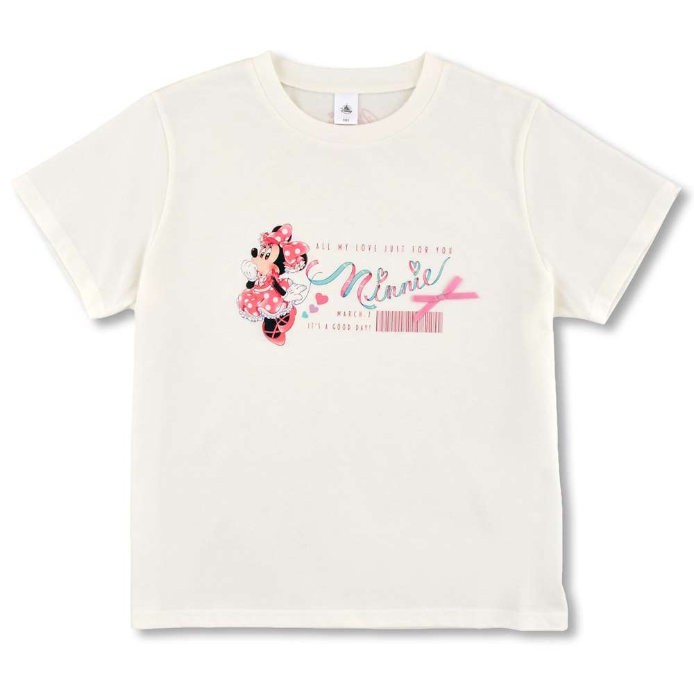 🎀【預訂】 Minnie Day Minnie White T-shirt 
