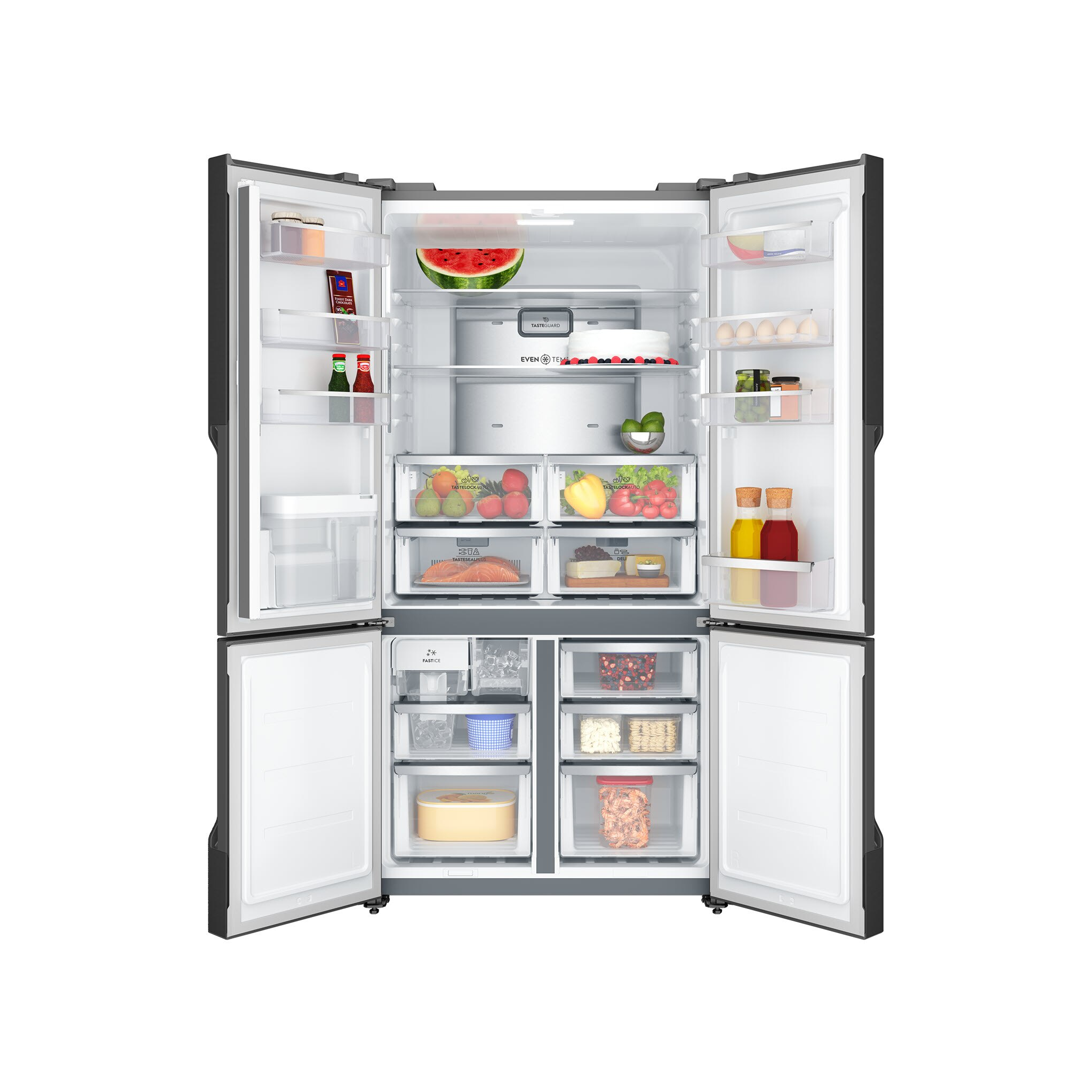 Electrolux 562L UltimateTaste 700 French Door Inverter Fridge (EQE5660A-B)