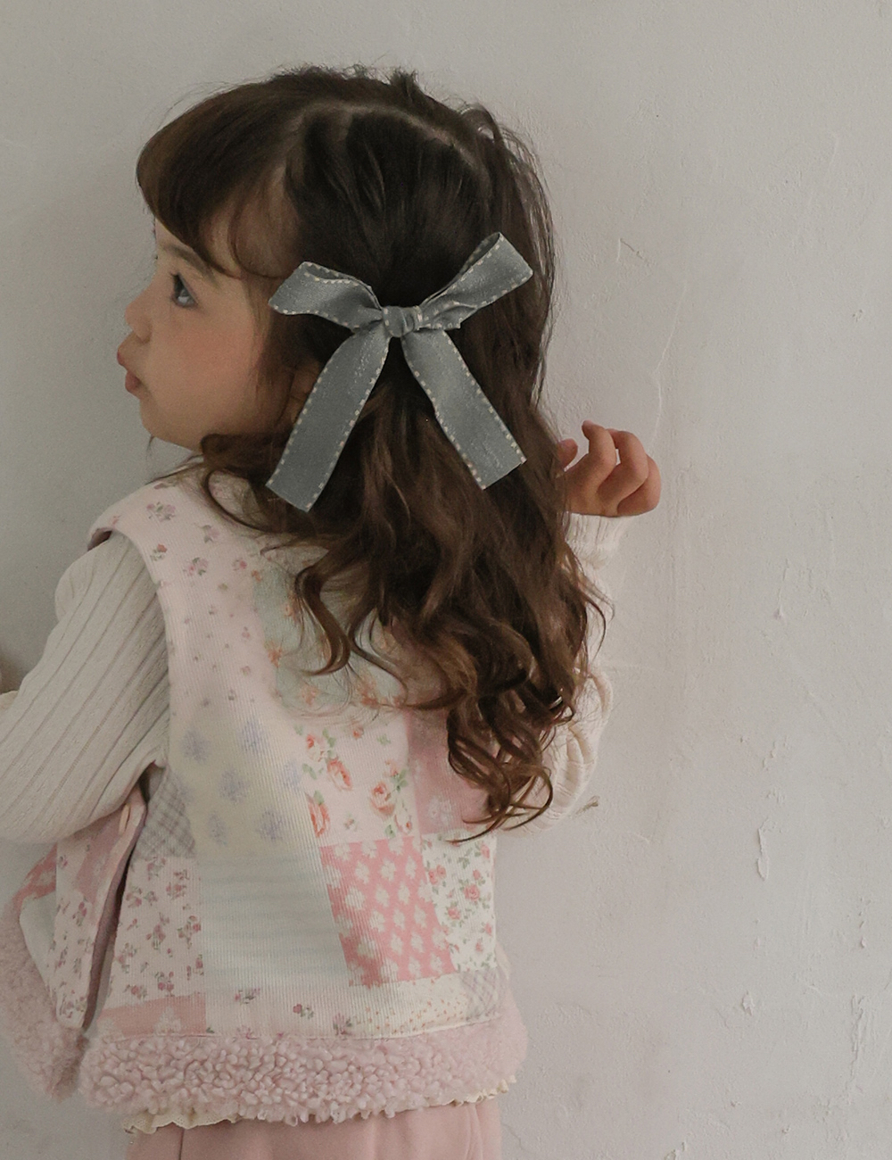 FLO | Stitch ribbon hairpin - 4 colors (ACC)